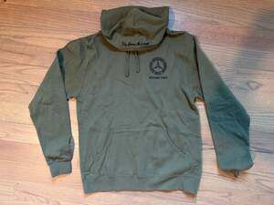 Round Two Mercedes Benz Hoodie Olive Green Vintage AFX4000